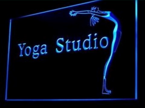 Fitness Yoga Studio LED Neon Sign